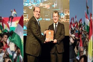 PM Masrour Barzani Honors Hersh Al-Tiyar for Charity and Support
